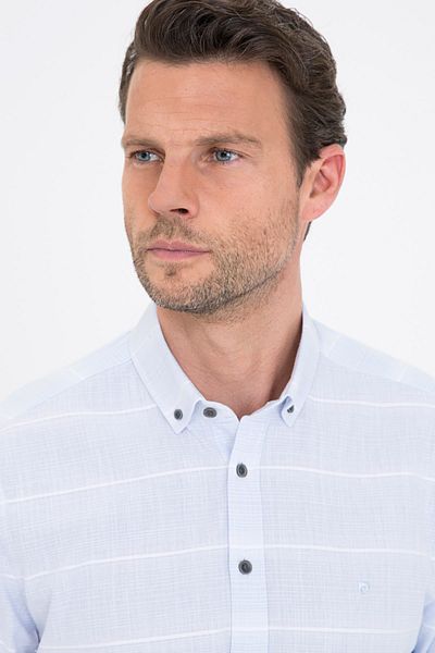 Pierre Cardin Светлосиня стандартна риза