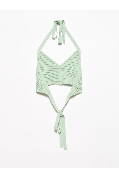 Dilvin 1011 Fűzős Hátsó kötöttáru Bustier-ment