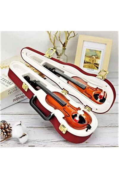 Genel Markalar Keman Kutusu Tasarımlı Balerin Müzik Kutusu