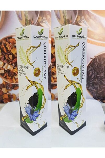 Dalbeyoğlu Bitkisel Dalbeyoğlu Soğuk Pres Çörekotu Yağı 250 Ml X 2