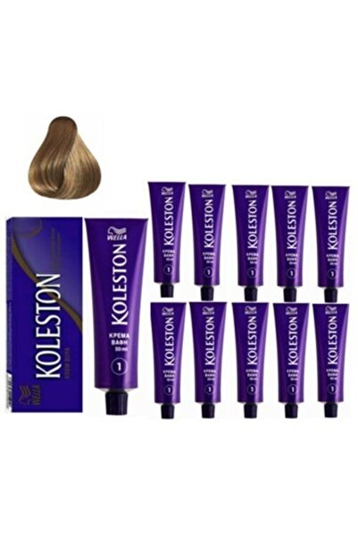 Wella 7.0 Medıum Blonde - Orta Sarı Saç Boyası, Tüp 20'li Set