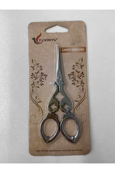 scissors Yjxınyu Silver Patterned Scissors