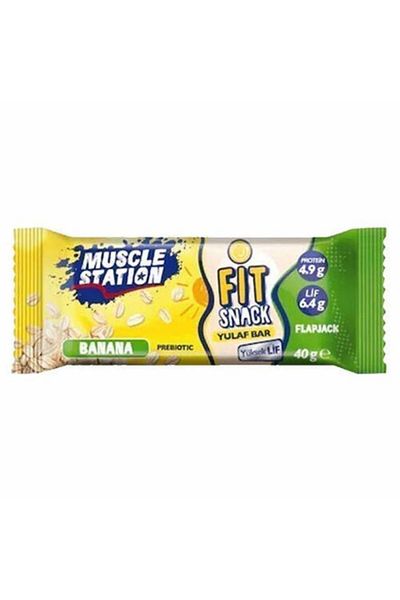 Muscle Station Oat Fit Snack - Banana Bar