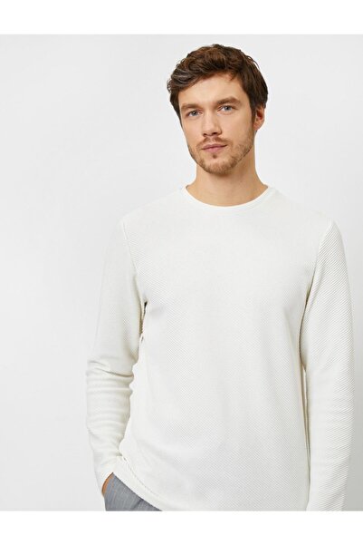 Koton Sweatshirt mit Rundhalsausschnitt – bequemer Schnitt