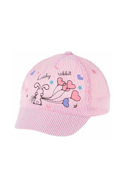 minik'o kids Kitti 1000-11 Kız Çocuk Yazlık Şapka 0-18 Ay