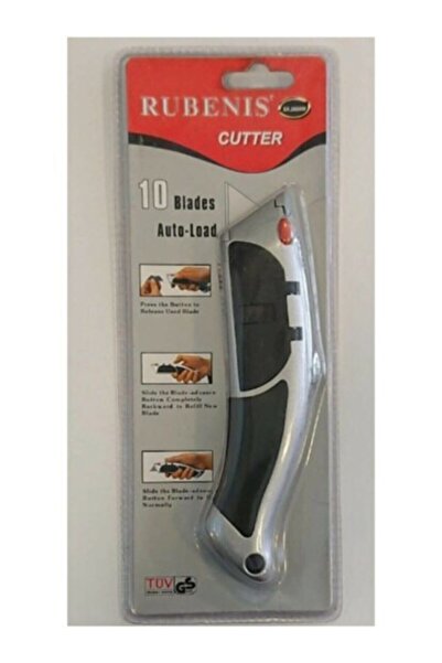 Rubenis Halı Kesme Bıçağı 10 Yedekli Sx-2600