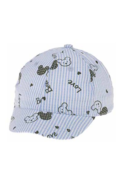 MİNİKO KİDS Kitti 1010-09 قبعة صيفية للأولاد 0-18 شهرًا