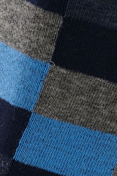 ALTINYILDIZ CLASSICS Men's Blue Blue Patterned Long Socks