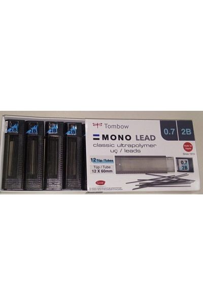 Tombow Mono 0.7 /2B Pen Tip 12 Pack