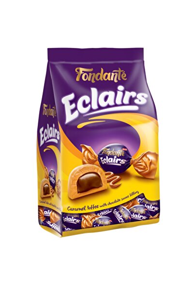 Elvan Fondante Eclairs Caramel Toffee 1000 gr. (1 Poşet)