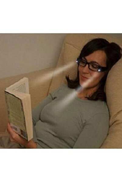 ASGIFT COMPANY Led Işıklı Kitap Okuma Gözlüğü Işıklı Led Gözlük