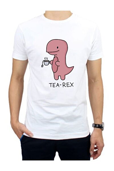 HİDZ Tricou cu imprimeu Tea Rex unisex pentru copii