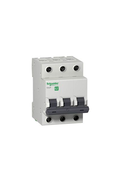 Schneider Electric Ez9F43363 - Easy9 Series 3X63A C Type 3Ka Automatic Fuse