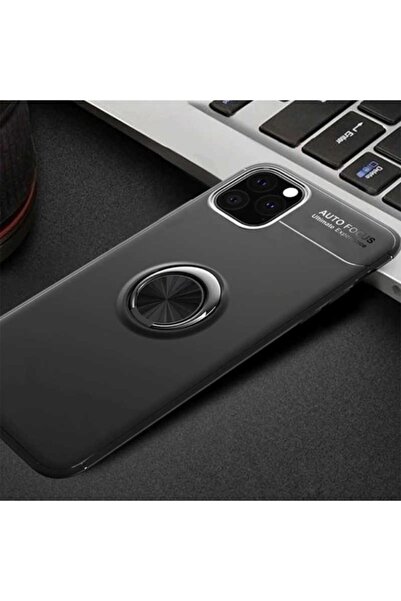 zore حافظة متوافقة مع هاتف آيفون 11 برو ماكس من السيليكون باللون الأسود