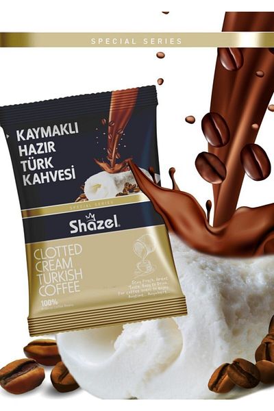 Shazel 100 gr.Instant Turkish Coffee - Slippery