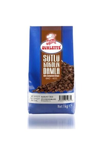 Katsan Ovalette Ovalette Sütlü Damla Çikolata 2 Kg