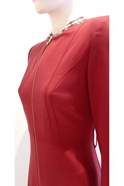 Kayra A Kesim Cepli Yakası Işlemeli Pardesü