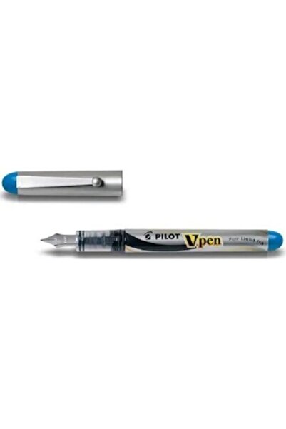Pilot DOLMAKALEM V-PEN SILVER MAVİ SVP-4M-L