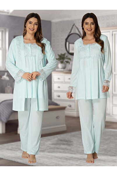 Effort Pijama Γυναικεία προσπάθεια Φούξια Σετ Πιτζάμες Μακρυμάνικη Πρωινή Εγκυμοσύνη 2401