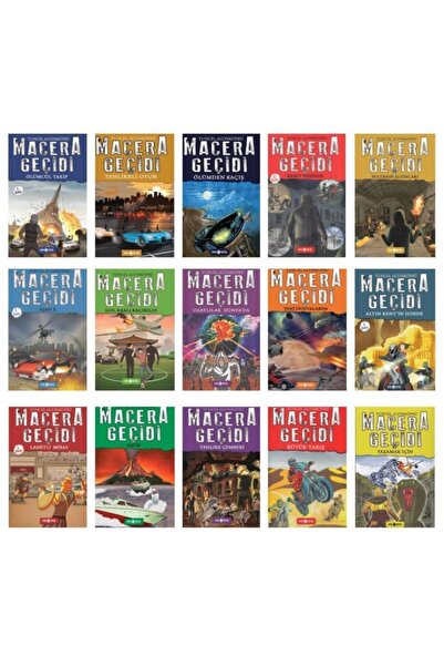 Hayat Yayınları Macera Geçidi Serinin Tüm Kitapları 15 Kitap Set