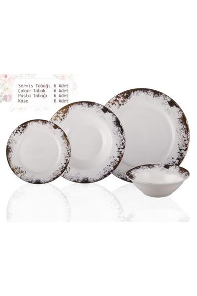 LAMEDORE Prestij 24 Parça Yemek Takımı