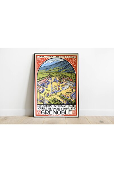 Pegziz Fransa Vintage Sanatsal Poster 50x70cm.