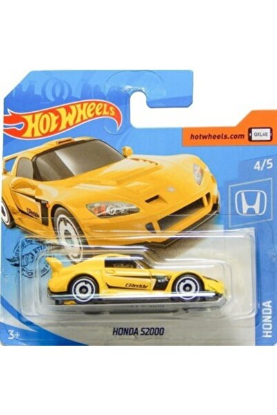 HOT WHEELS Tekli Metal Araba Honda S2000 Yellow