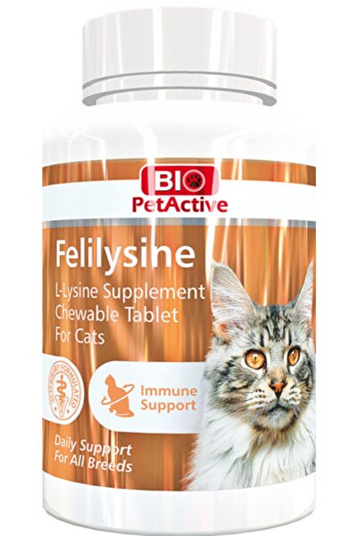 Bio PetActive Felilysine | Kediler Için Lizin Tableti / Kedi 90 Tablet