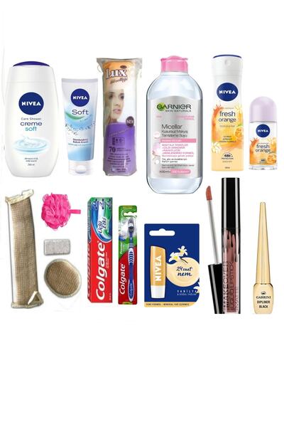 NIVEA Gelin Söz Nişan Ceyız Sandıkdız Bohca Seti +cilt Bakım Seti 15 Parça