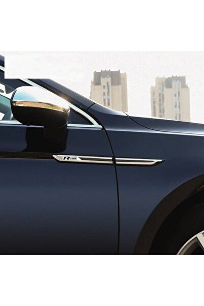 Autokit Vw R-line Çamurluk Logosu (passat B6-b7-b8-cc) Abs Plastik