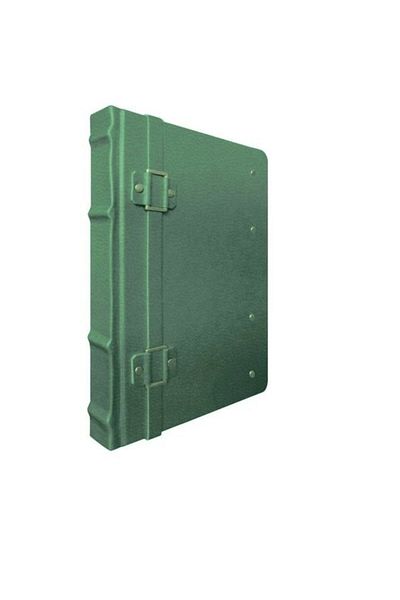Gıpta 17x24 cm Leather Leaf Unlined Hardcover Notebook - 160 Pages