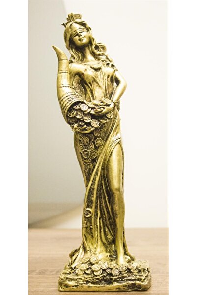 Antioch Art&Design Fortuna Biblo 29 Cm Özel Tasarım Mitolojik Tanrıça Heykel ...