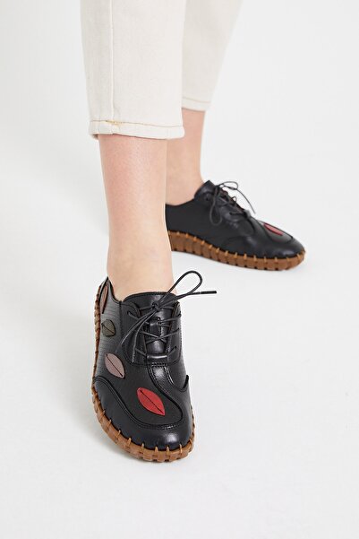 Venüs Women's Genuine Leather Lace-up2010709y Casual Shoes