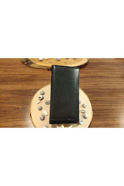 GUARD Leather Hand Portfolio Wallet with Phone Compartment