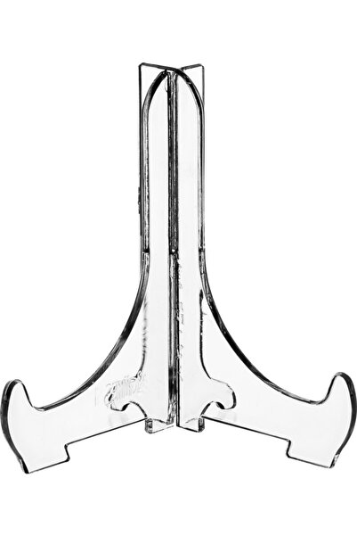 Genel Markalar Geçmeli Teşhir Ayağı Stand Sunum Ayağı Fotoğraf Çerçeve Ayağı Tablo Ayağı No.2 30 Adet (10X12CM)