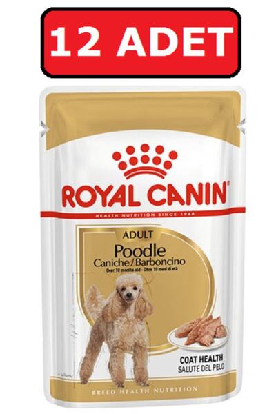 Royal Canin Royal Canın Poodle Yaş Köpek Maması 12 Adet X 85 Gr Pouch Konserve
