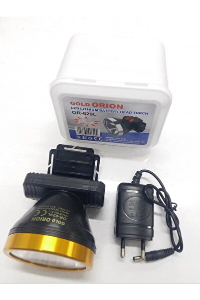 Genel Markalar Gold Orion 10w 2 Kademeli Sarjlı Kafa Feneri Or-628l
