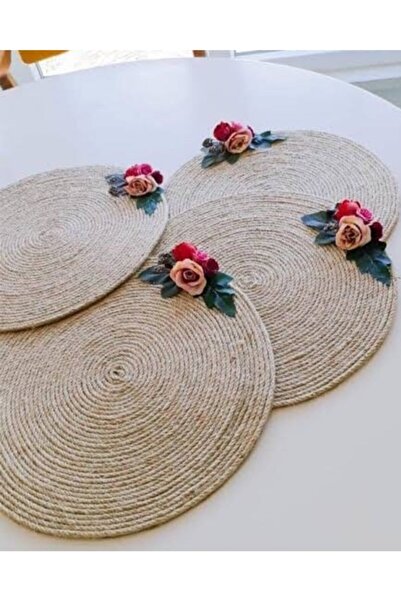 Yumak Dekor Grup 6-місний 18-предметний квітковий плетений американський сервіз