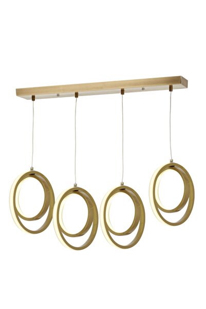 Eray Aydınlatma 1909-4 Eskitme Sıralı 4 Lü Led Avize