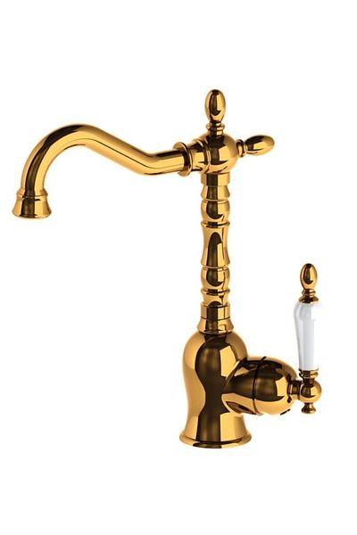 GPD Single Body Sink Faucet Retro Gold Mtl180-a