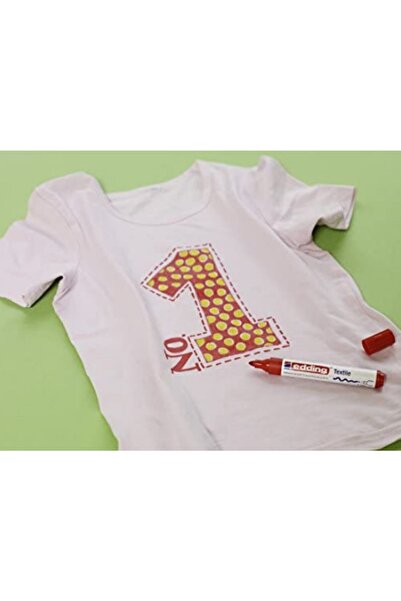 Edding Tekstil Markörü Kumaş Boyama Kalemi 2-3 Mm Siyah