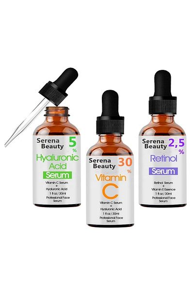 Serena Vitamin C Hyaluronic Acid Retinol High Effective Agents