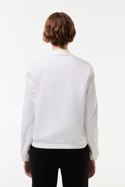 Lacoste White-001 Jacke für Damen/Mädchen