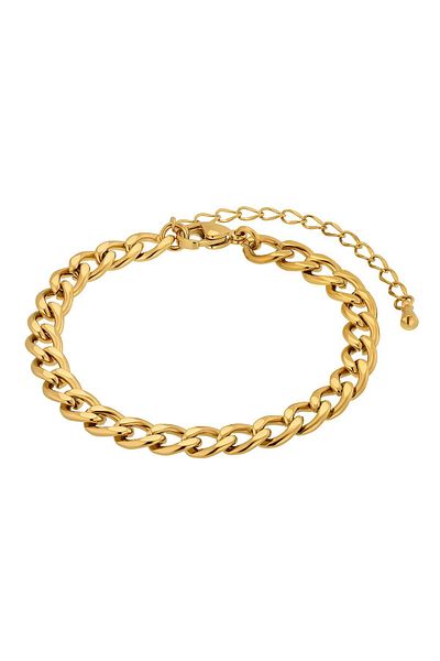 Heideman Gliederarmband Keanu schwarz farben casual