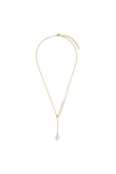 Heideman Halskette Damen Mit Perle Luzi Rose Goldfarben Modisch