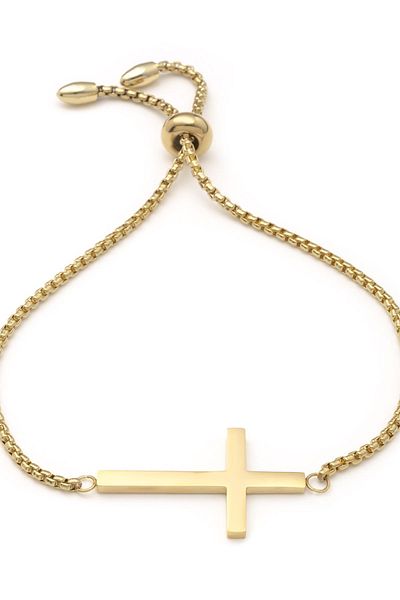 Heideman Armband Crux silberfarben poliert elegant