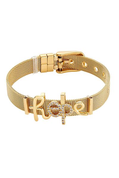 Heideman Mesh Armkette Für Frauen Mesh Armband Hope Rose Goldfarben Modisch