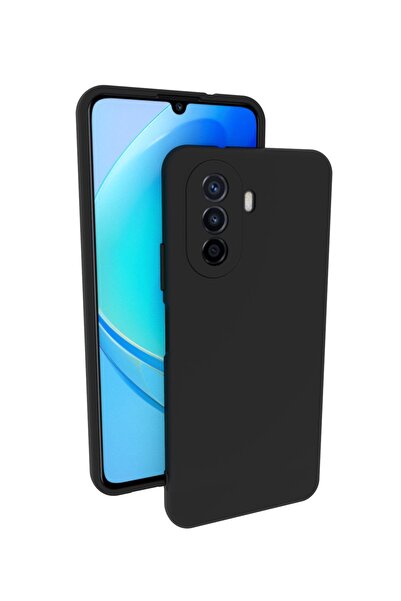 eonaks Huawei Nova Y70 Kılıf Kamera Korumalı Silikon Rubber Arka Kapak