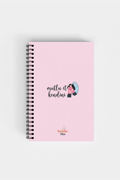 Harikalar Ofisi Happy Meat Self Themed 14*19 Lined Notebook