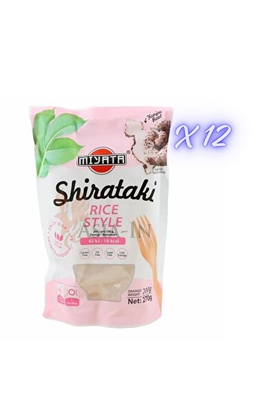 Miyata SHİRATAKİ NOODLE PİRİNÇ 270 GR. 12 ADET